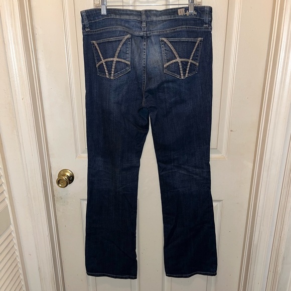KUT FROM THE KLOTH Women’s Farrah Baby Bootcut Denim Jeans. Sz 10. Waist 34. - Picture 2 of 5